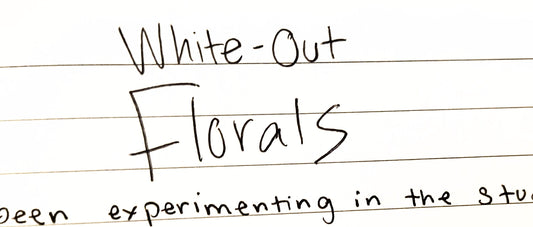 White-Out Florals