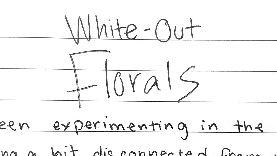 White-Out Florals