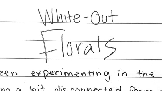 White-Out Florals